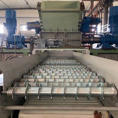 Four-Shaft Tyre Shredder