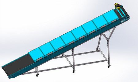 Inclined Tyre Conveyor