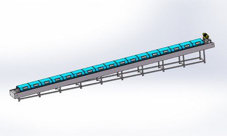 Rubber Chip Conveyor